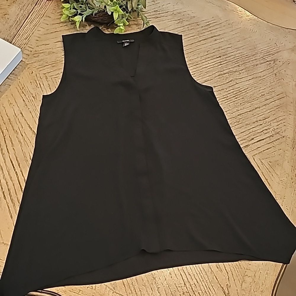 Black Alfani n neck blouse size 10